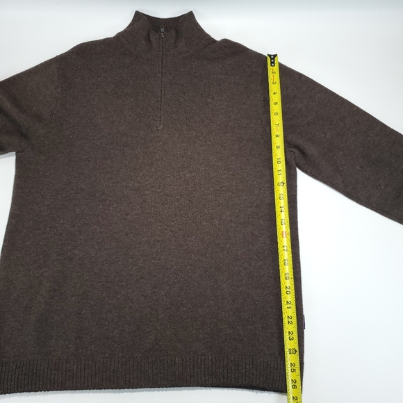 Patagonia Lambswool 1/4 Zip Pullover Sweater - Picture 9 of 9